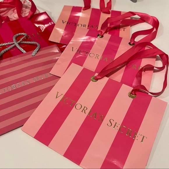 Victoria’s Secret Paper Shopping Bags Set of 6 - Picture 6 of 16